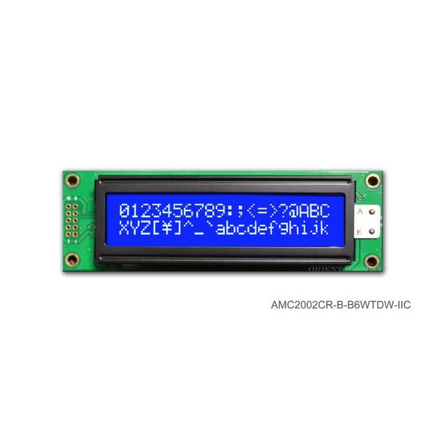 AMC2002CR-B-B6WTDW-I2C Orient Display  Modules d'affichage - LCD OLED Caractères et Numériques