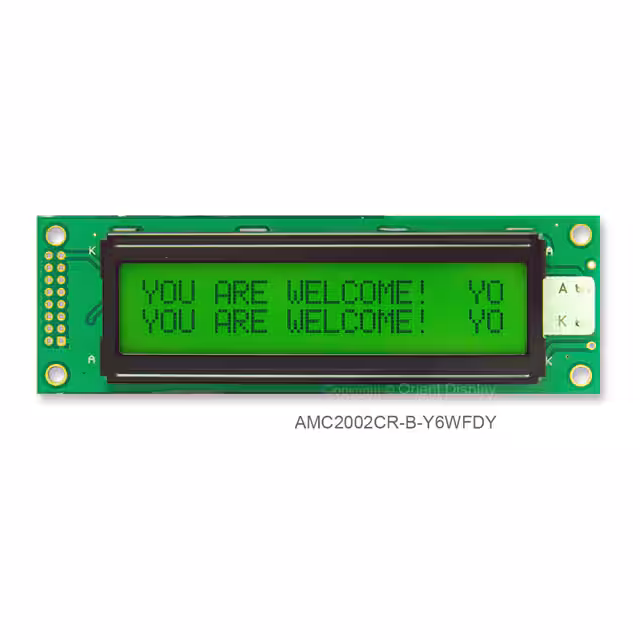 AMC2002CR-B-Y6WFDY Orient Display  Anzeigemodule – LCD-OLED-Zeichen und -Ziffern