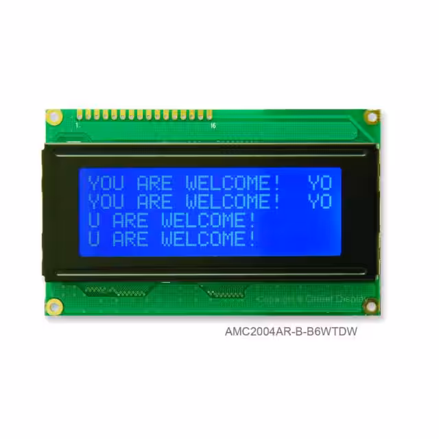 AMC2004AR-B-B6WTDW Orient Display  Modules d'affichage - LCD OLED Caractères et Numériques
