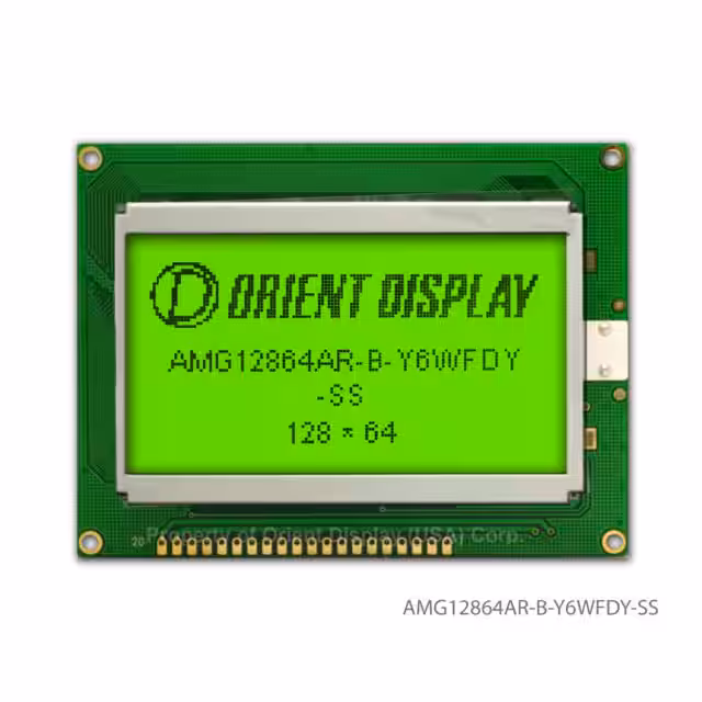 AMG12864AR-B-Y6WFDY-SS Orient Display  Modules d'affichage - LCD OLED Graphic