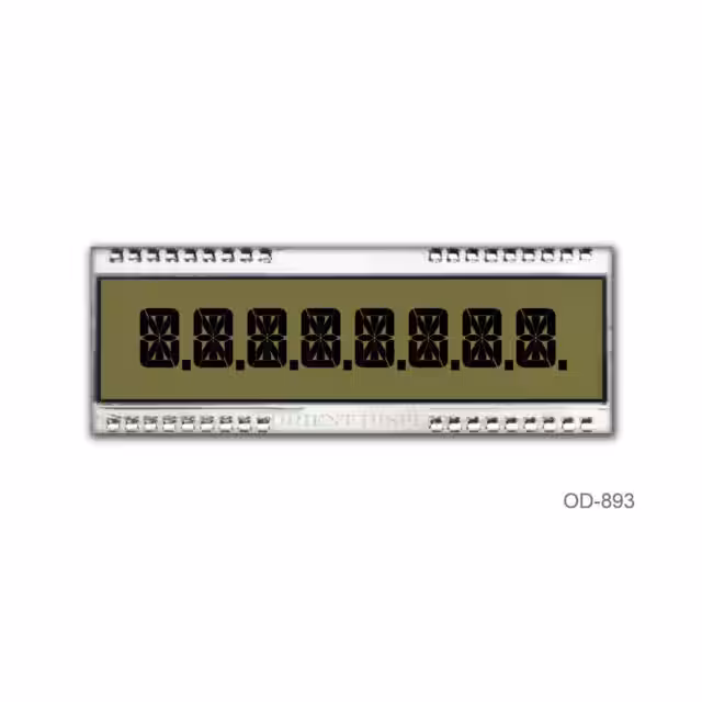 OD 893 Orient Display  Anzeigemodule – LCD-OLED-Zeichen und -Ziffern
