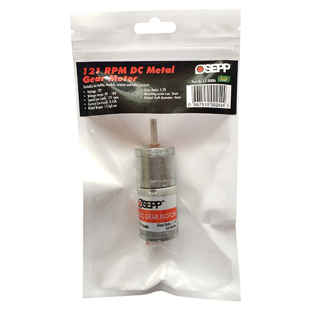 LS-00086 OSEPP Electronics LTD  Motores - CA CC