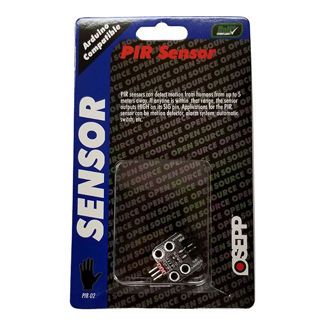 PIR-02 OSEPP Electronics LTD  Cartes d'évaluation - Cartes d'extension Cartes filles