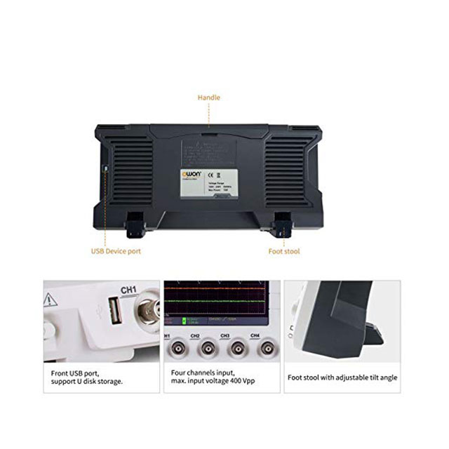 SDS1104 Owon Technology Lilliput Electronics (USA) Inc  Equipment - Oscilloscopes