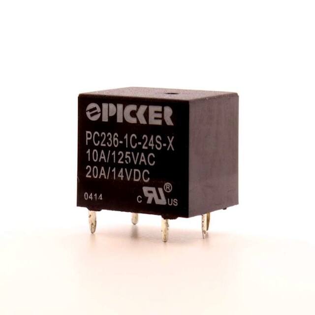 PC236-1C-24S-X Picker Components  Power Relays Over 2 Amps