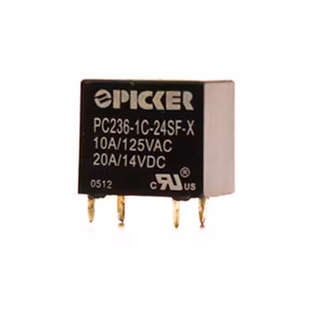 PC236-1C-24SF-X Picker Components  Power Relays Over 2 Amps