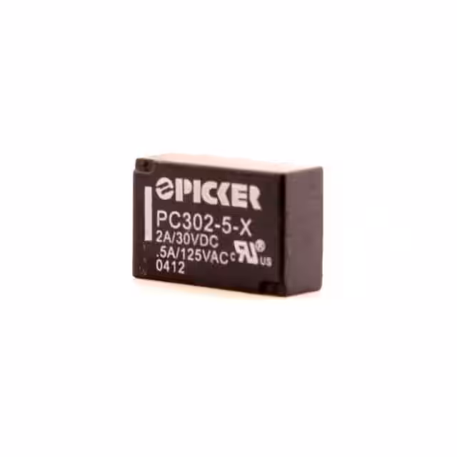 PC302-5-X Picker Components  Signal Relays Up to 2 Amps