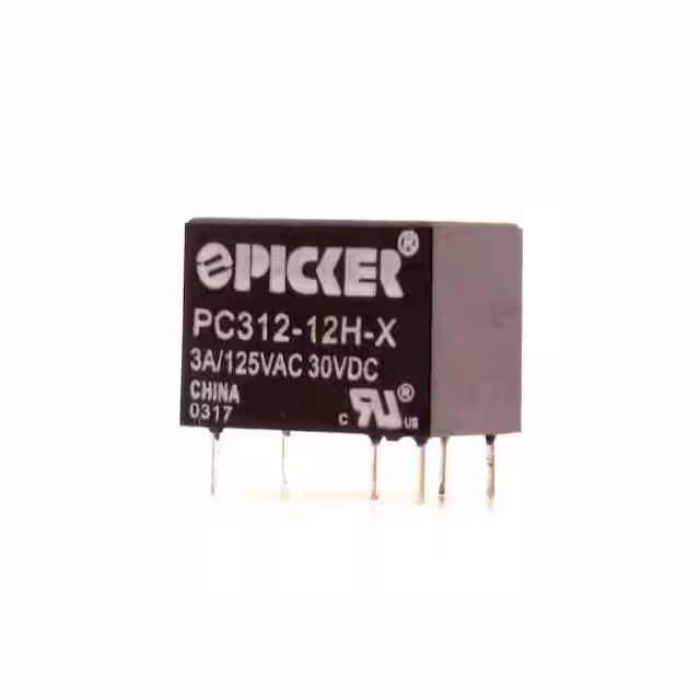 PC312-12H-X Picker Components  Power Relays Over 2 Amps