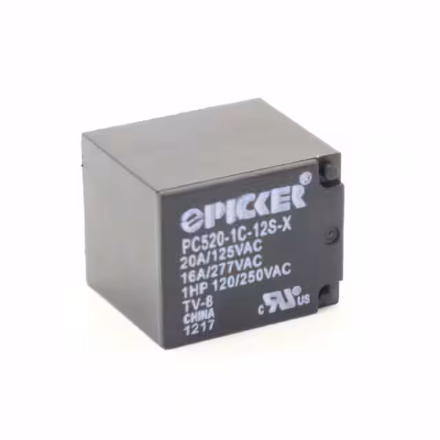 PC520-1C-12S-X Picker Components  Power Relays Over 2 Amps