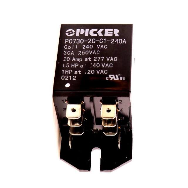 PC730-2C-C1-240A Picker Components  Power Relays Over 2 Amps