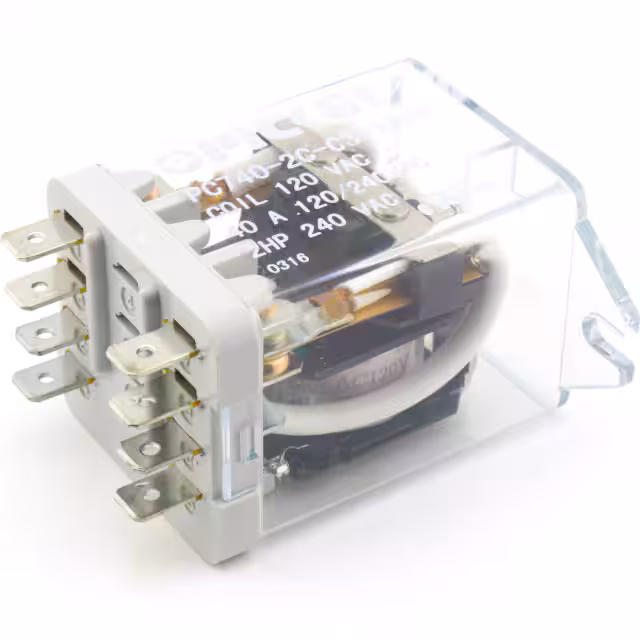 PC740-2C-C3-120A Picker Components  Power Relays Over 2 Amps