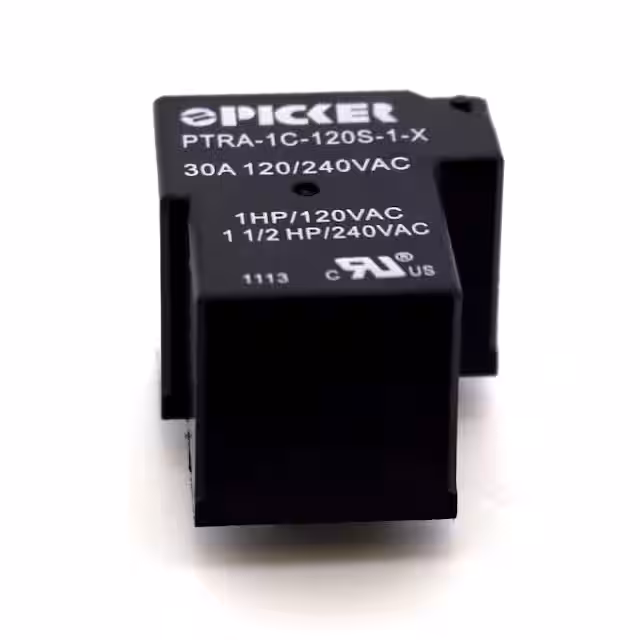 PTRA-1C-120S-1-X Picker Components  Power Relays Over 2 Amps