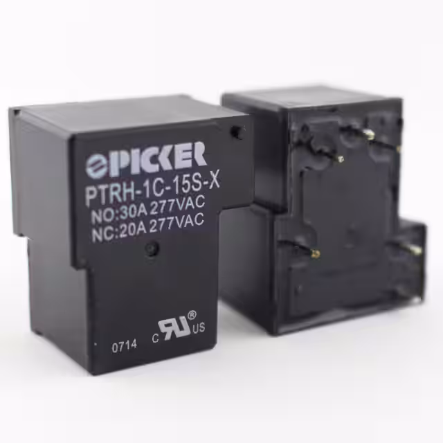 PTRH-1C-15S-X Picker Components  Power Relays Over 2 Amps