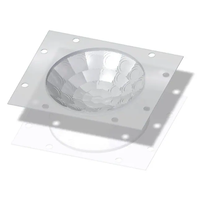 543-W Polymer Optics Ltd.  Optique - Lentilles