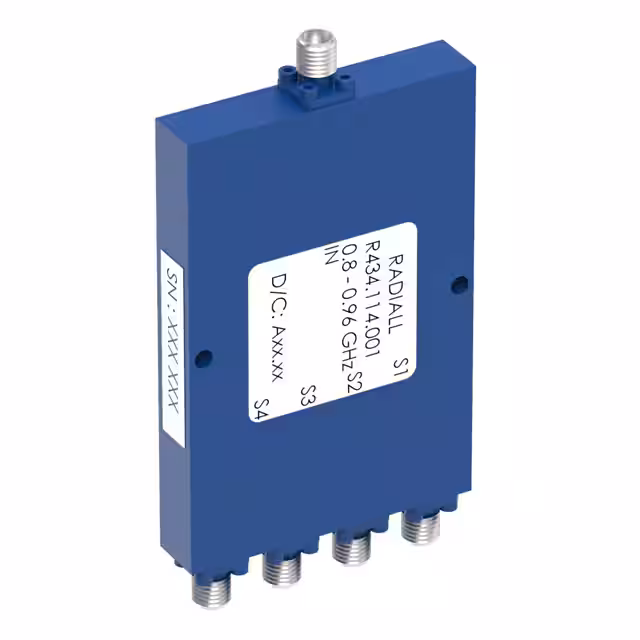 R595357415 Radiall USA, Inc.  HF-Schalter