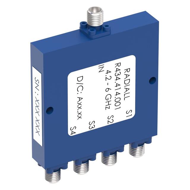 R595433115 Radiall USA, Inc.  Interruttori RF