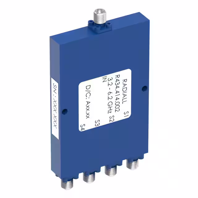 R595433210 Radiall USA, Inc.  Interruttori RF