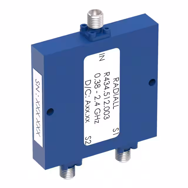 R595437115 Radiall USA, Inc.  Commutateurs RF