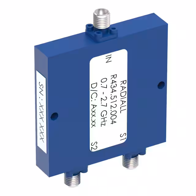 R595437125 Radiall USA, Inc.  HF-Schalter