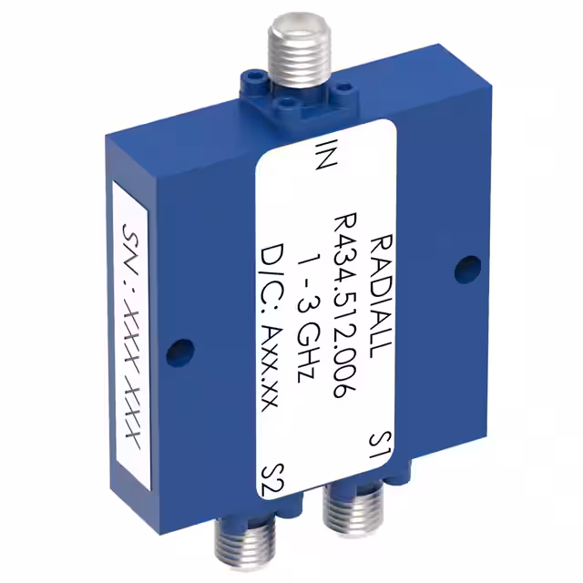 R595437220 Radiall USA, Inc.  HF-Schalter