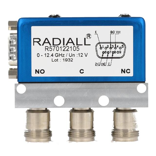 R570013005 Radiall USA, Inc.  Interruttori RF