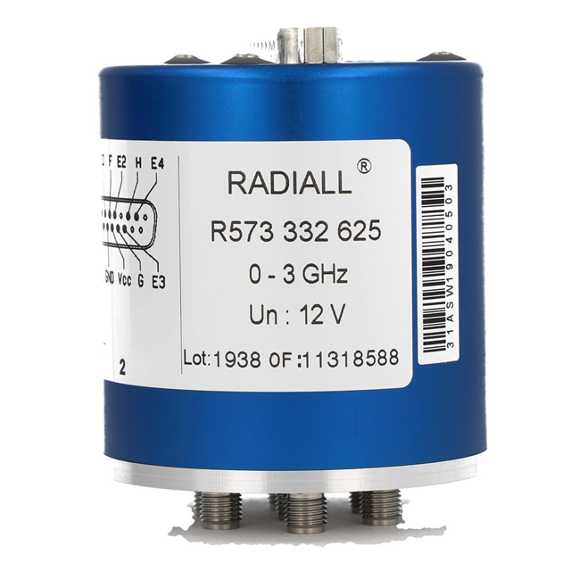 R573413625 Radiall USA, Inc.  HF-Schalter
