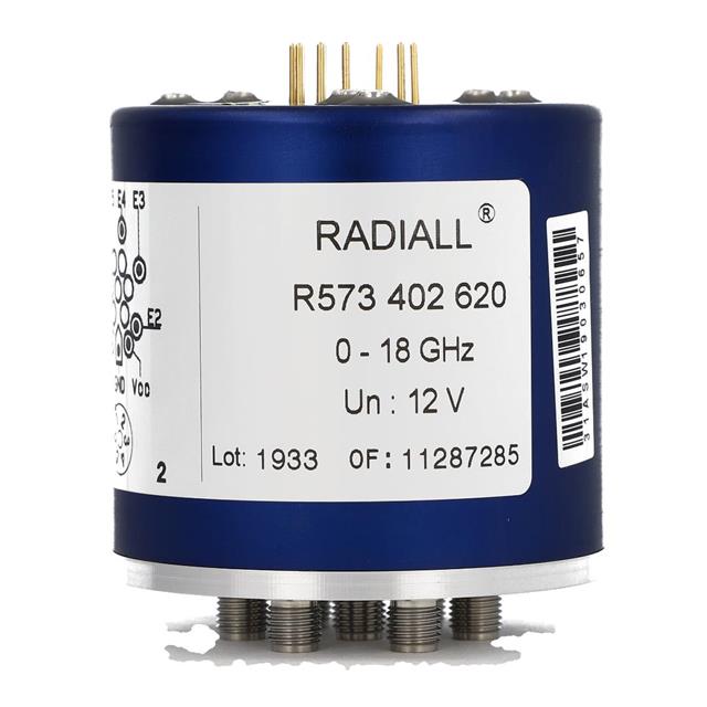 R573423340 Radiall USA, Inc.  HF-Schalter