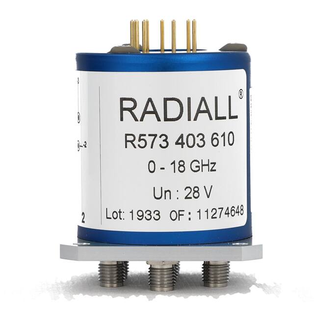 R573903500 Radiall USA, Inc.  Interruttori RF