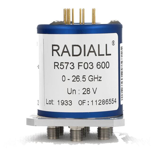 R573F02600 Radiall USA, Inc.  Interruttori RF