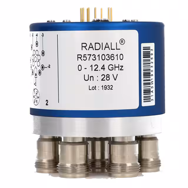 R574103300 Radiall USA, Inc.  HF-Schalter