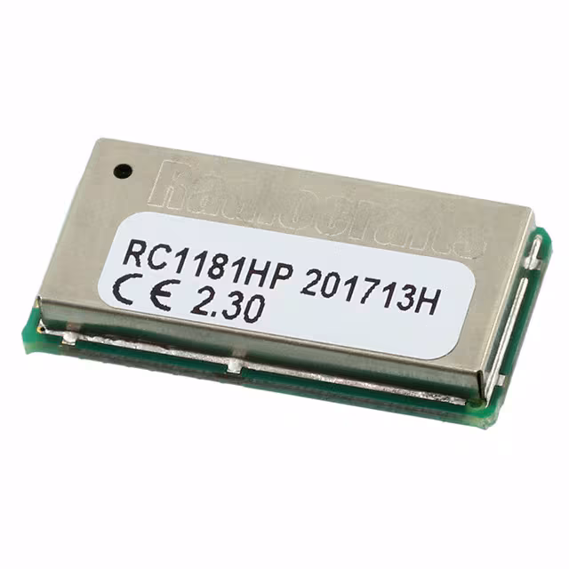 RC1181HP-TM Radiocrafts AS  RF Transceiver Modules and Modems
