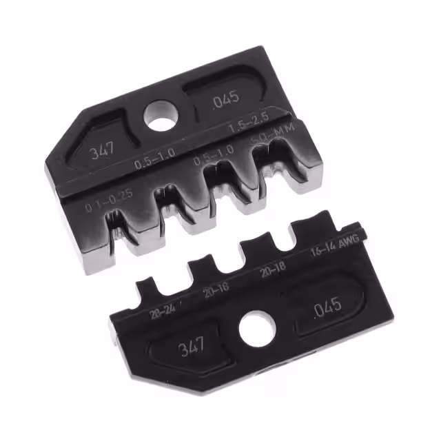 624 045 3 0 RT Rennsteig Tools, Inc.  Crimpadoras - Juegos de matrices para cabezales de crimpado