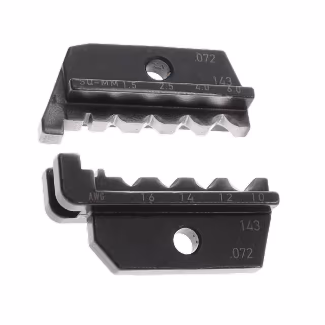 624 072 3 0 RT Rennsteig Tools, Inc.  Crimpadoras - Juegos de matrices para cabezales de crimpado