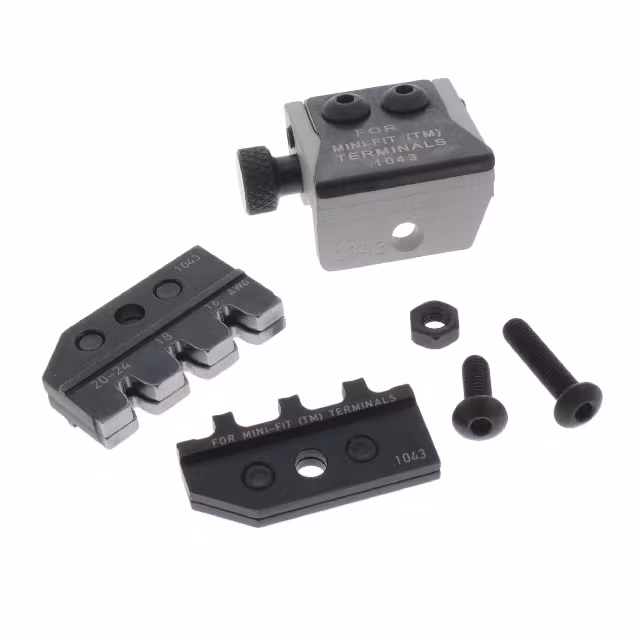 624 1043 3 01 RT Rennsteig Tools, Inc.  Crimpatrici - Teste di crimpatura Set di matrici