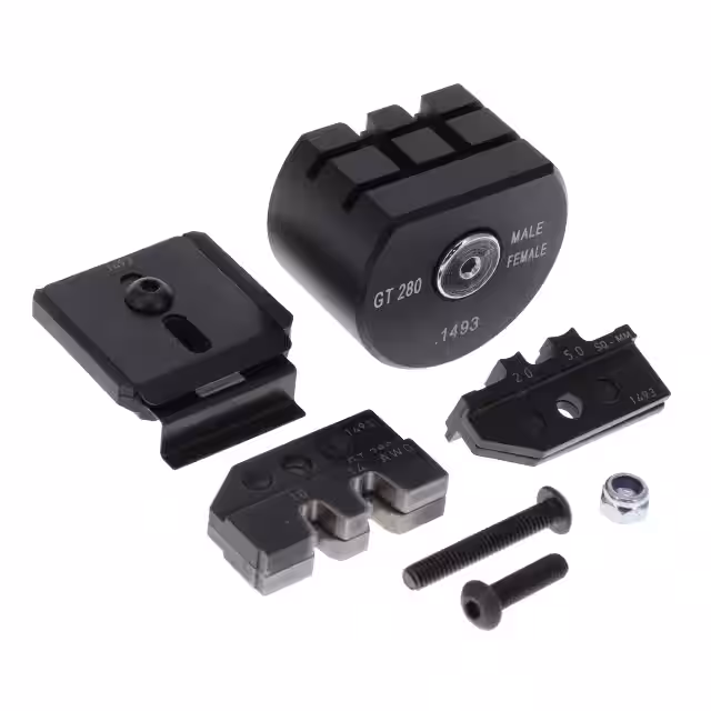 624 1493 3 012 RT Rennsteig Tools, Inc.  Crimpadoras - Juegos de matrices para cabezales de crimpado