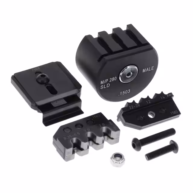 624 1503 3 012 RT Rennsteig Tools, Inc.  Crimpatrici - Teste di crimpatura Set di matrici