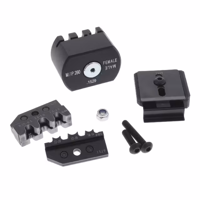 624 1529 3 012 RT Rennsteig Tools, Inc.  Crimpadoras - Juegos de matrices para cabezales de crimpado