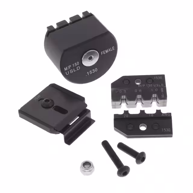 624 1530 3 012 RT Rennsteig Tools, Inc.  Crimpatrici - Teste di crimpatura Set di matrici