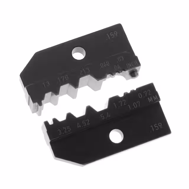 624 159 3 0 RT Rennsteig Tools, Inc.  Crimpadoras - Juegos de matrices para cabezales de crimpado