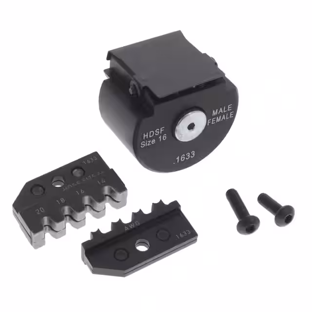 624 1633 3 01 RT Rennsteig Tools, Inc.  Crimpatrici - Teste di crimpatura Set di matrici