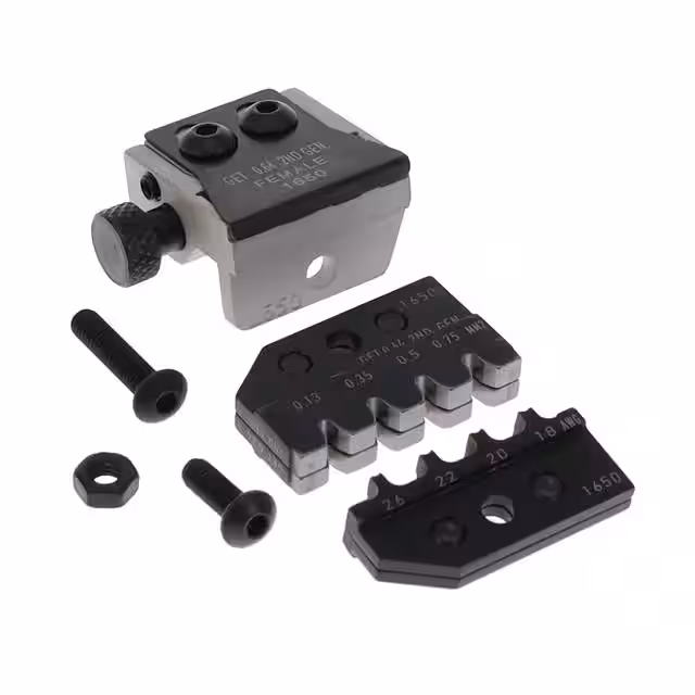 624 1650 3 01 RT Rennsteig Tools, Inc.  Crimpatrici - Teste di crimpatura Set di matrici