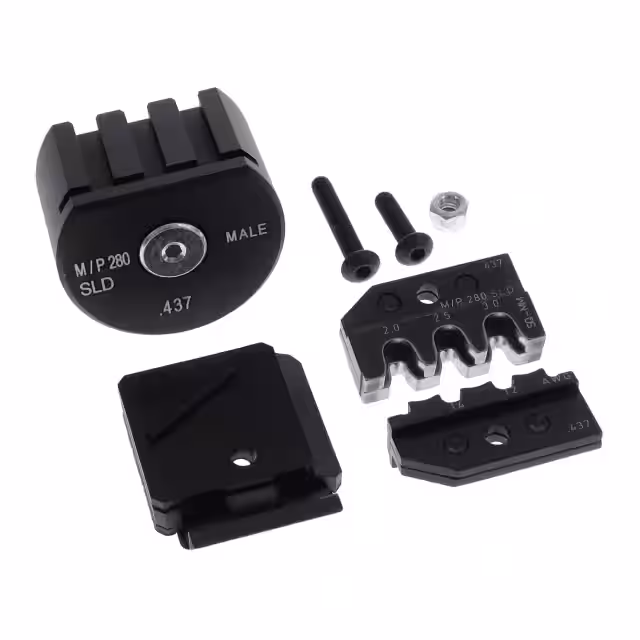 624 437 3 012 RT Rennsteig Tools, Inc.  Crimpadoras - Juegos de matrices para cabezales de crimpado