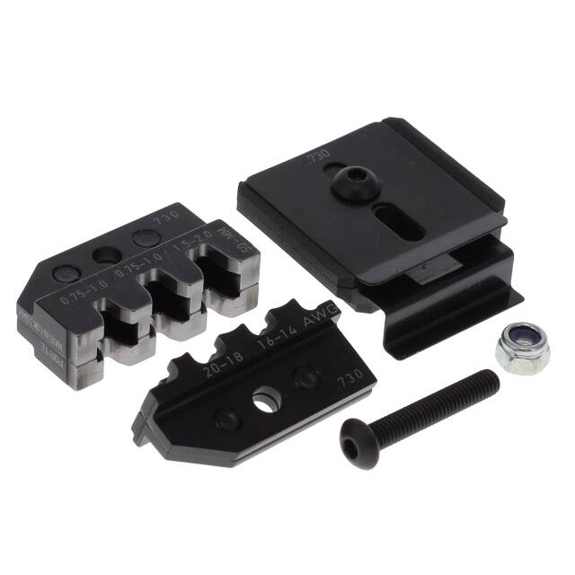 624 730 3 02 RT Rennsteig Tools, Inc.  Crimpadoras - Juegos de matrices para cabezales de crimpado