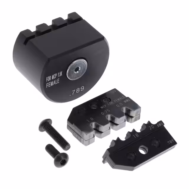 624 789 3 01 RT Rennsteig Tools, Inc.  Crimpatrici - Teste di crimpatura Set di matrici