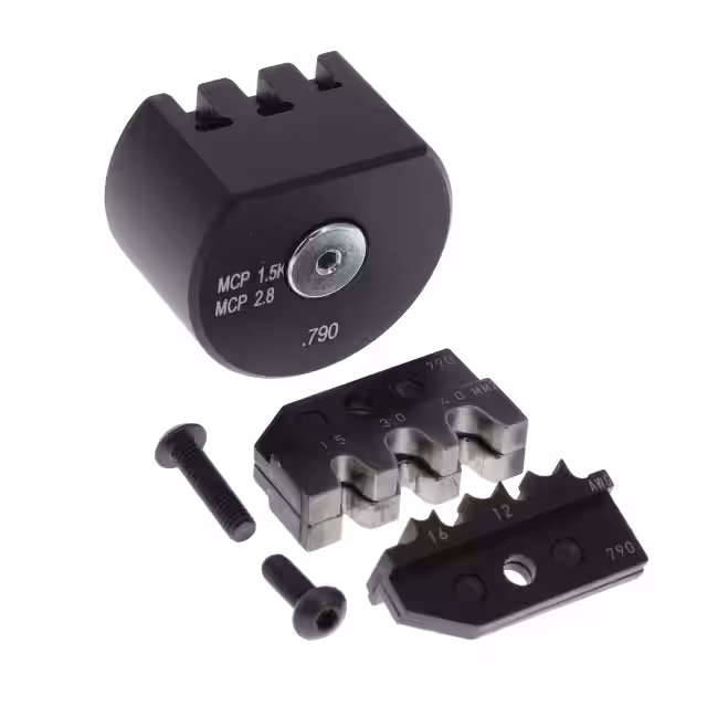 624 790 3 01 RT Rennsteig Tools, Inc.  Crimpadoras - Juegos de matrices para cabezales de crimpado