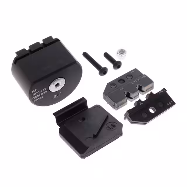 624 957 3 012 RT Rennsteig Tools, Inc.  Crimpadoras - Juegos de matrices para cabezales de crimpado