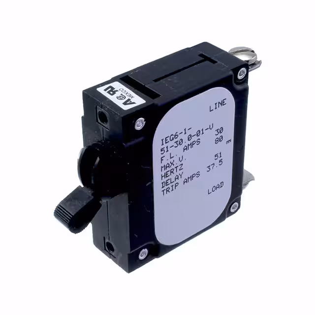 IEG6-1-51-30.0-01-V Sensata-Airpax Disjoncteurs