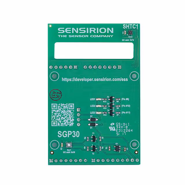 ARDUINO SHIELD SGP30_SHTC1 Sensirion AG  Cartes d'évaluation - Cartes d'extension Cartes filles