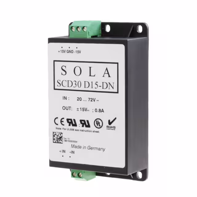 SCD30D15-DN SolaHD  Industrial DIN Rail Power Supplies