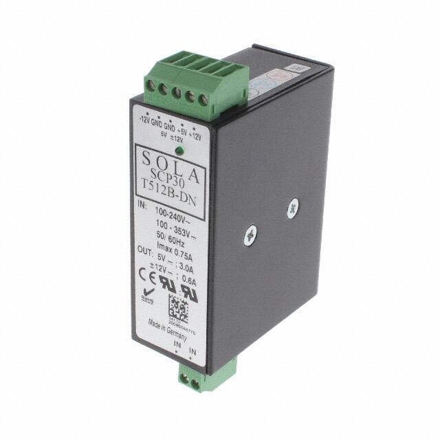 SCP30T512B-DN SolaHD  Industrial DIN Rail Power Supplies